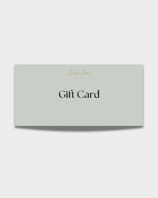 Zoë Van Zanten gift card